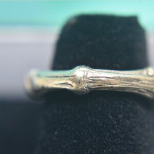 Tiffany & Co Vintage Bamboo Ring Sterling Silver Sz 5